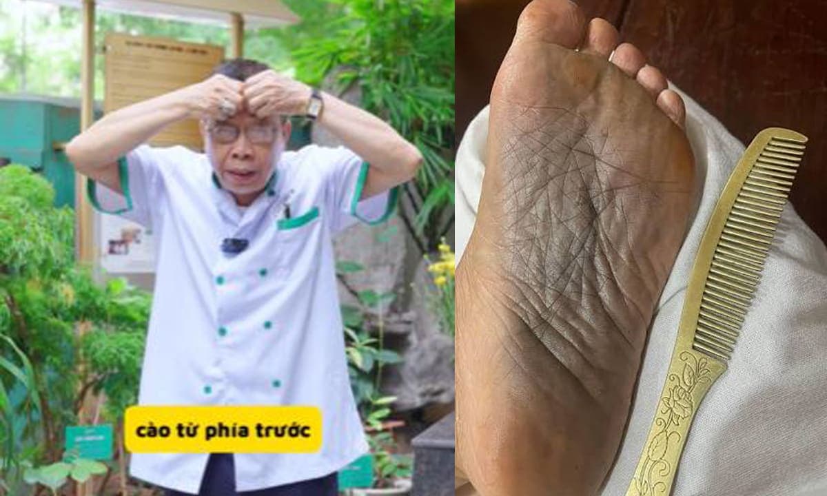 Ngủ ngon một mạch đến sáng nhờ cách dưỡng sinh 'Sáng chải đầu, tối chải chân'