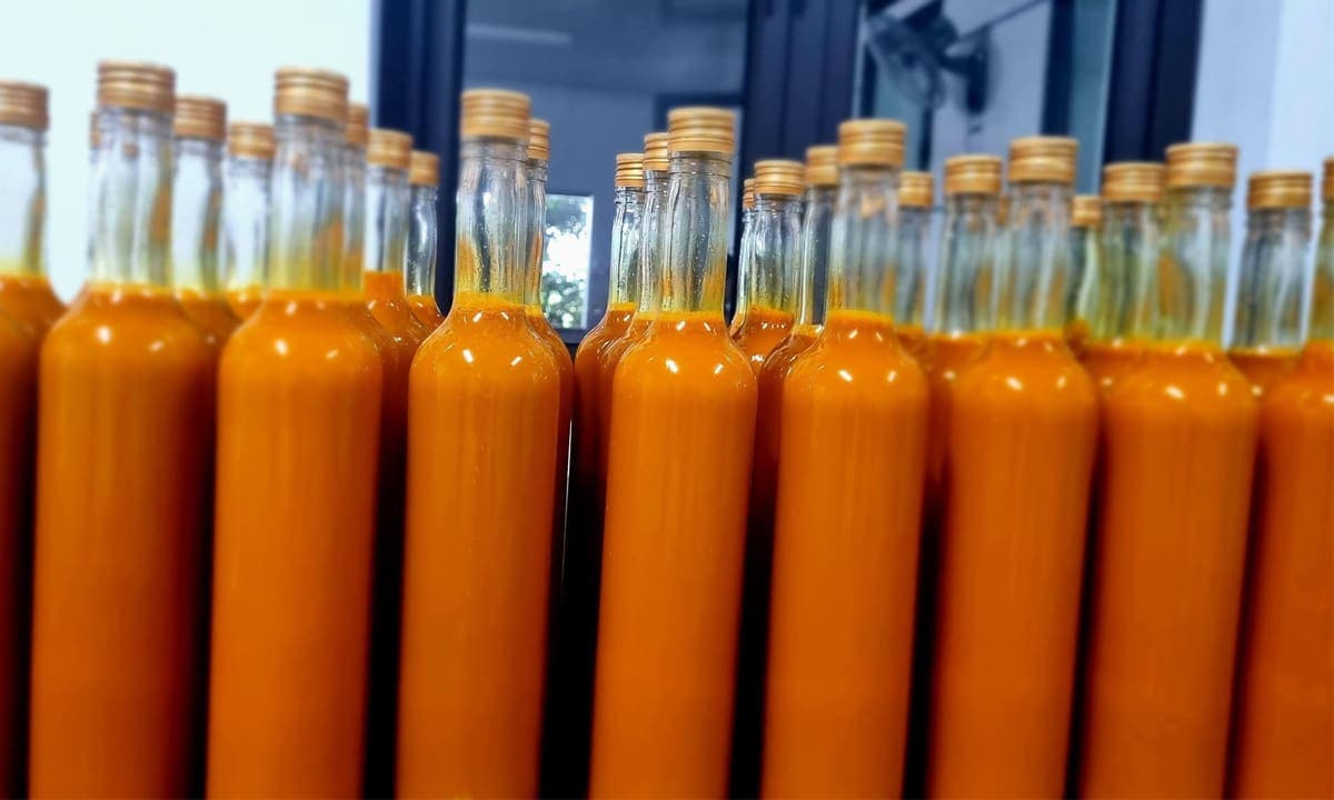 Cách làm cốt nghệ mật ong lên men tại nhà