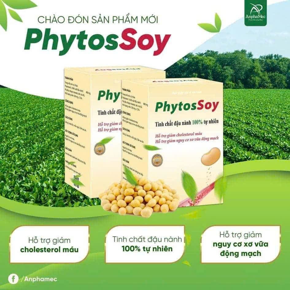 PHYTOSSOY -Giải pháp vàng cho người mỡ máu