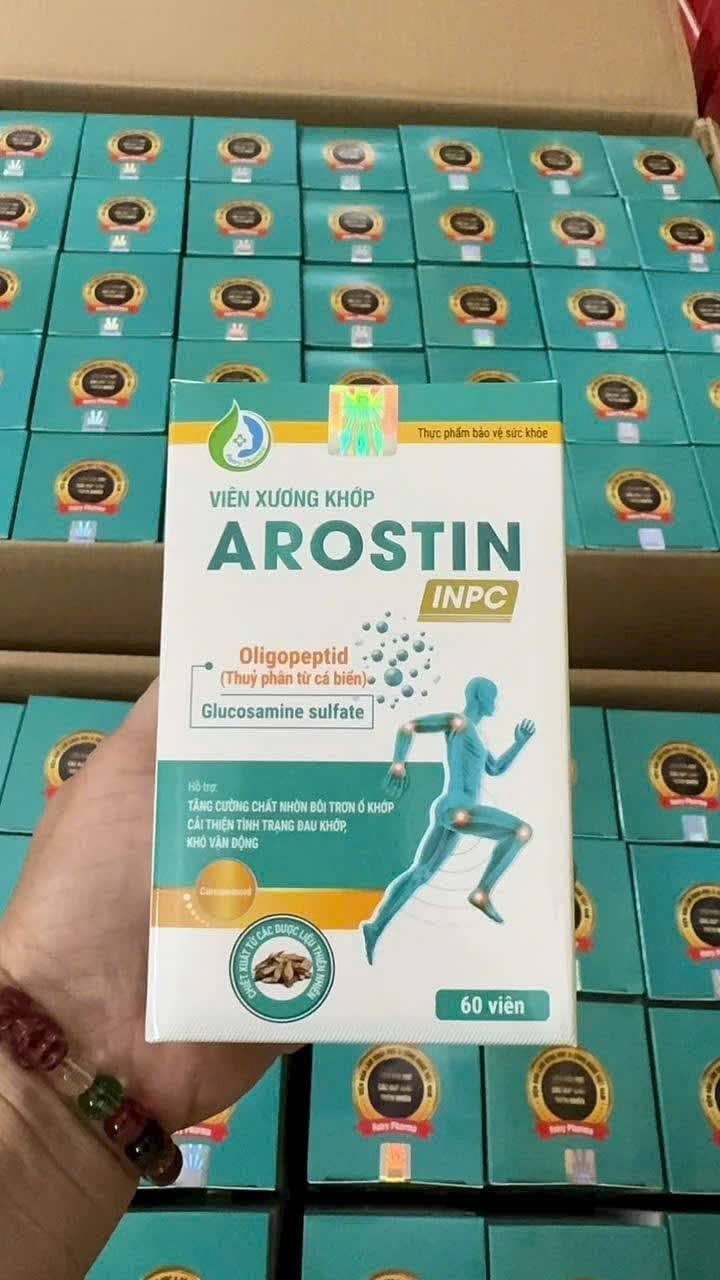 Viên xương khớp Arostin - Sụn cá thủy phân từ nghiên cứu của Viện Hàn lâm KH&CN VN - Ảnh 1