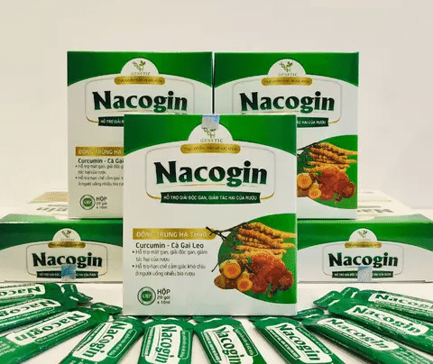 Giải độc gan Nacogin - Sản phẩm Viện Hàn Lâm KH&CN VN