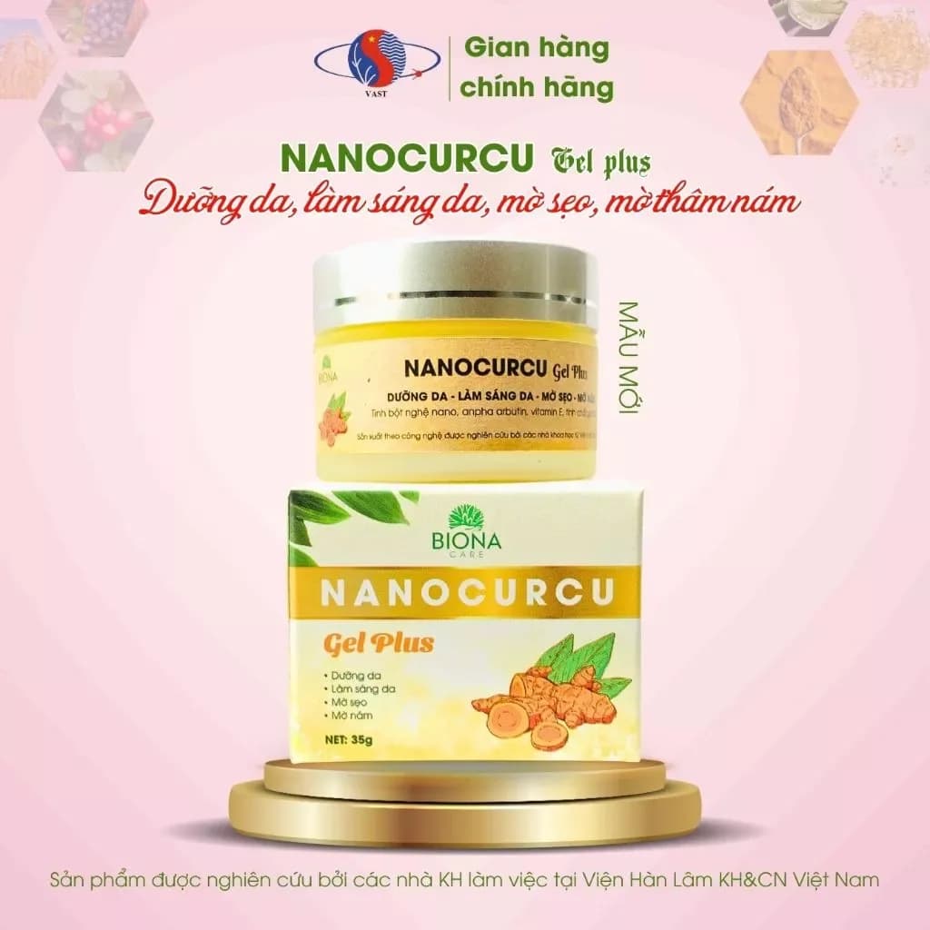 Kem Nghệ Nano hỗ trợ làm mờ thâm nám, sáng da - Ảnh 1